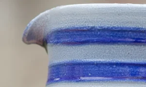 Bembel aus Frankfurt - Ausfluss Bembel Nahaufnahme